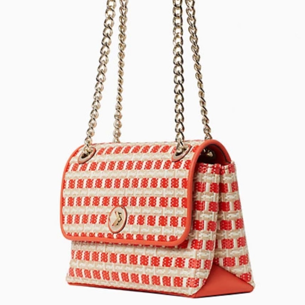 Kate Spade Straw Crossbody used only once!!!